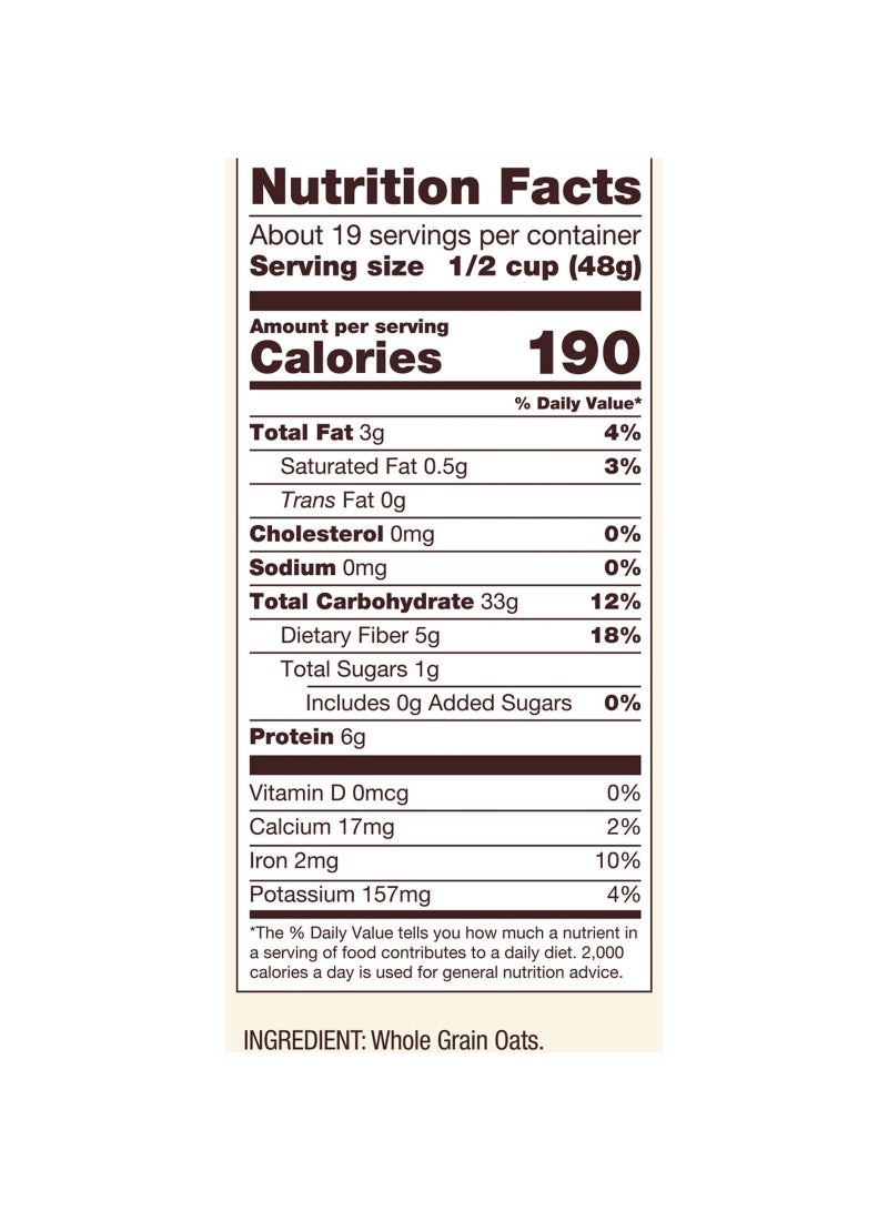 Bob's Red Mill Old Fashioned Rolled Oats 907g - Image 2